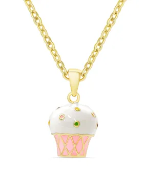 3D Cupcake Pendant