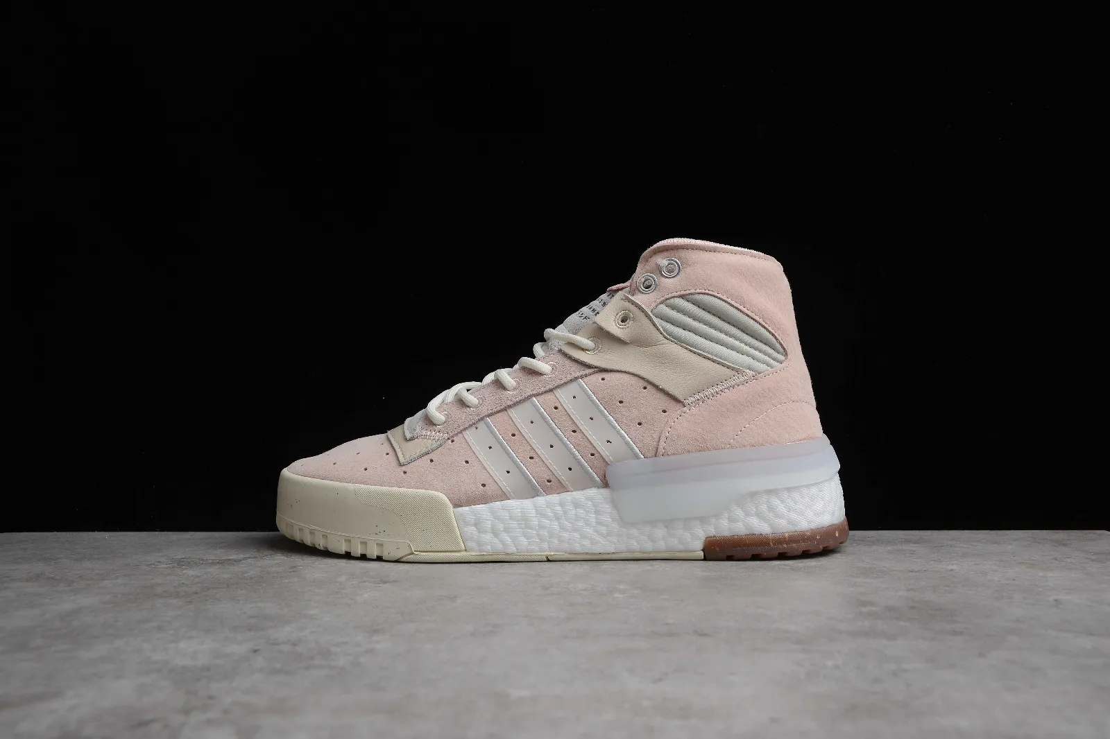 Adidas Originals Rivalry RM Brown Pink Cloud White Shoes EE4983