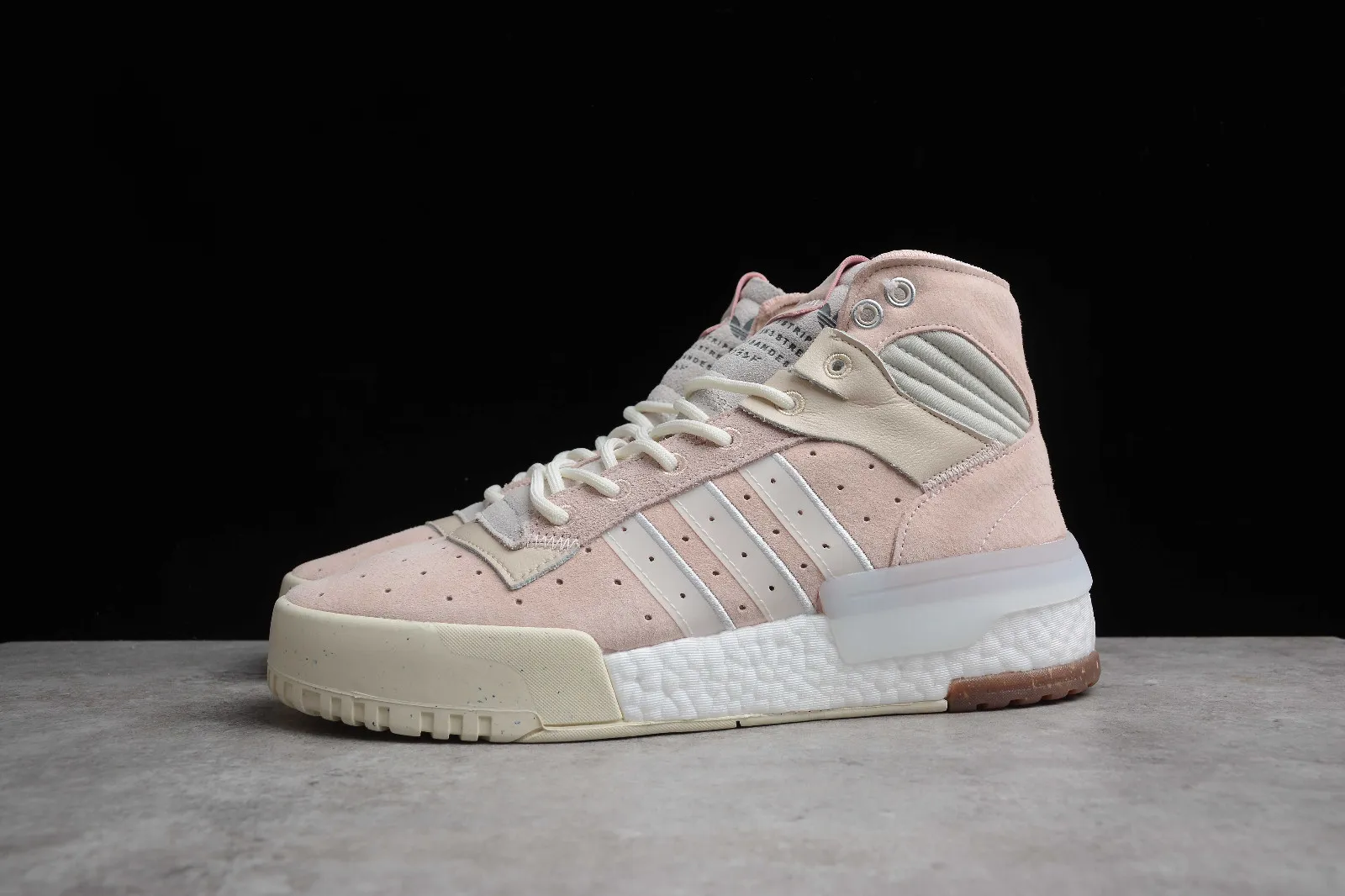 Adidas Originals Rivalry RM Brown Pink Cloud White Shoes EE4983