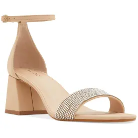 Aldo Womens Formigoni Leather Embellished Block Heel