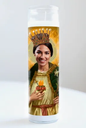 Alexandria Ocasio-Cortez Candle