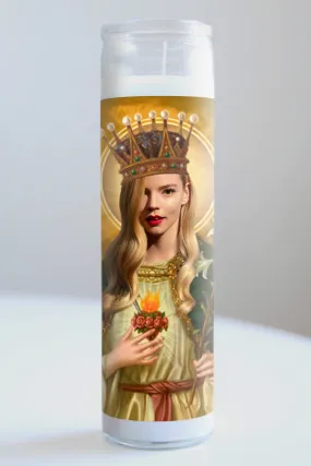 Anya Taylor-Joy Candle