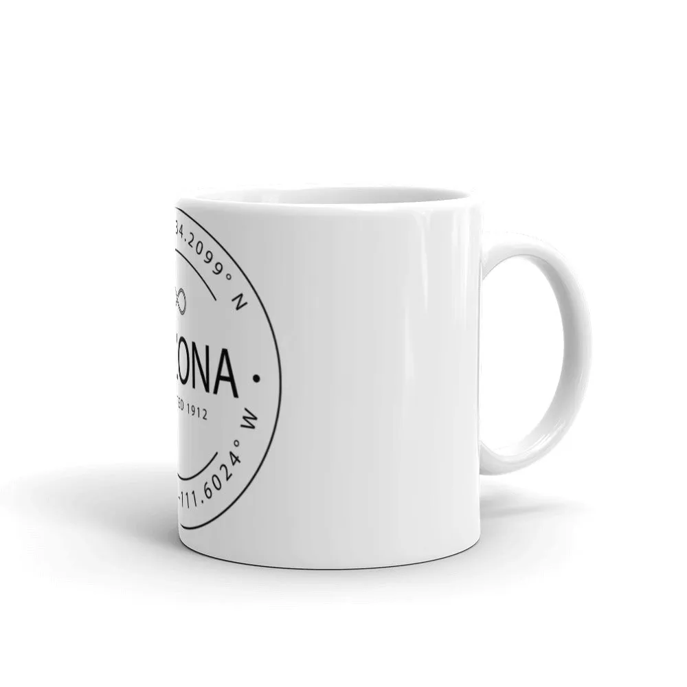 Arizona - Mug - Latitude & Longitude