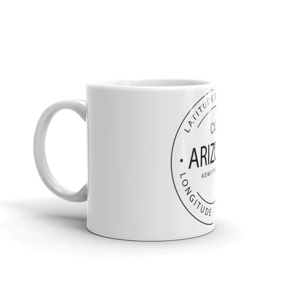 Arizona - Mug - Latitude & Longitude