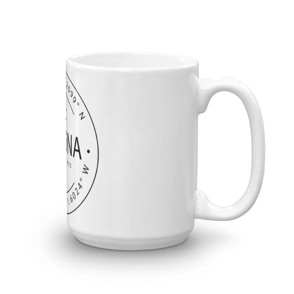 Arizona - Mug - Latitude & Longitude