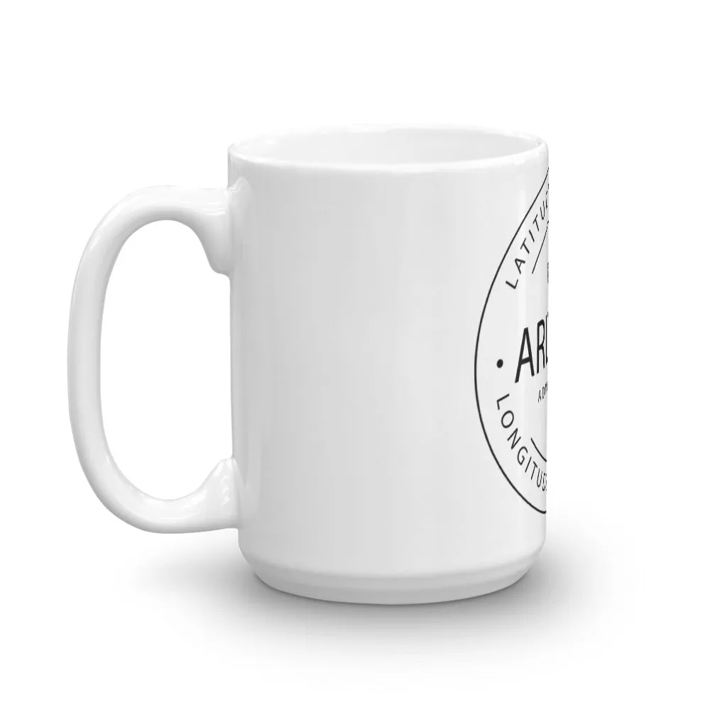 Arizona - Mug - Latitude & Longitude