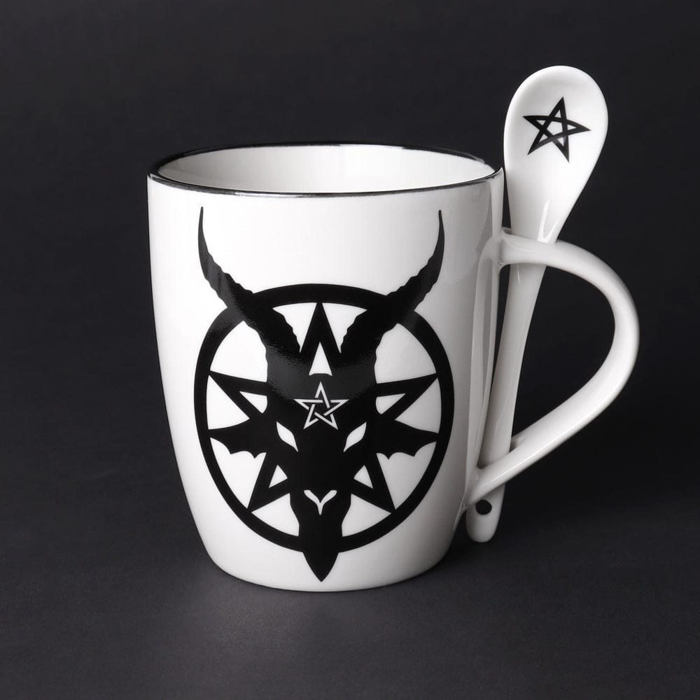 Baphomet Mug & Spoon Set