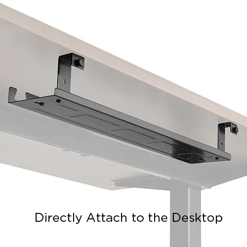 Brateck Under-Desk Table Cable Management Organiser Tray 590x131x74mm