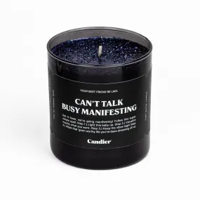 Can't Talk Busy Manifesting Candle