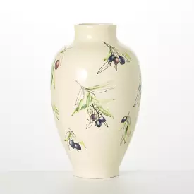 Ceramic Olive Urn Vase