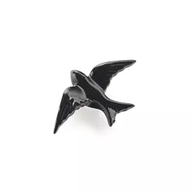 Ceramic swallow negro-XS