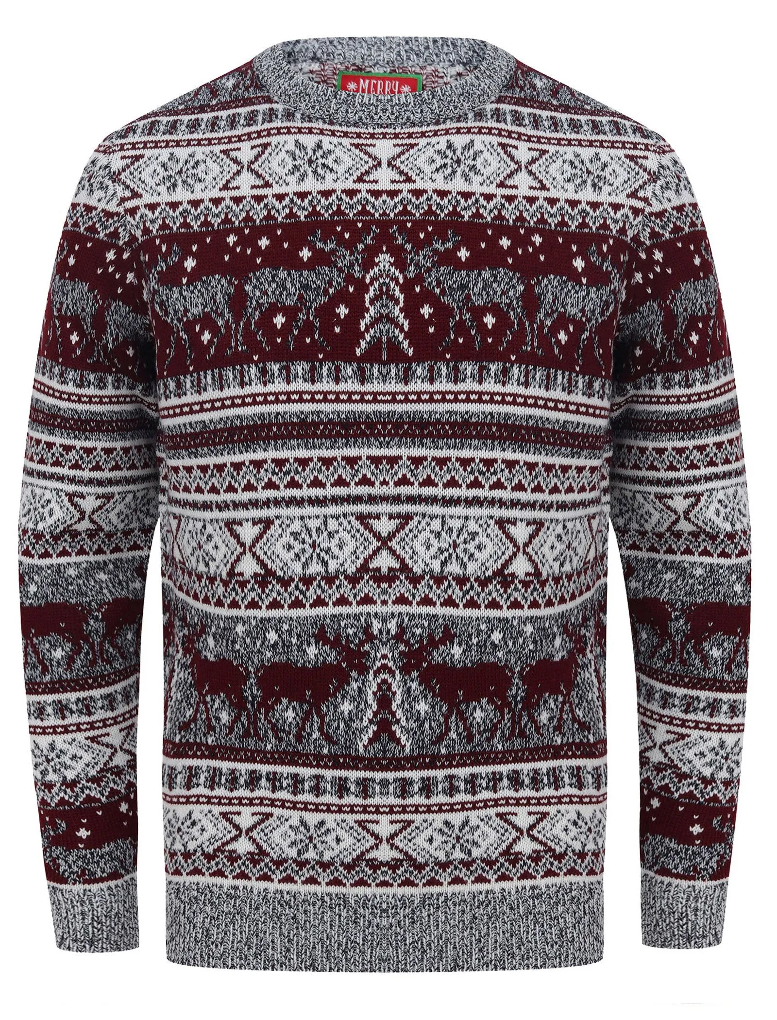 Christmas Jumper Reynisfjall Oxblood