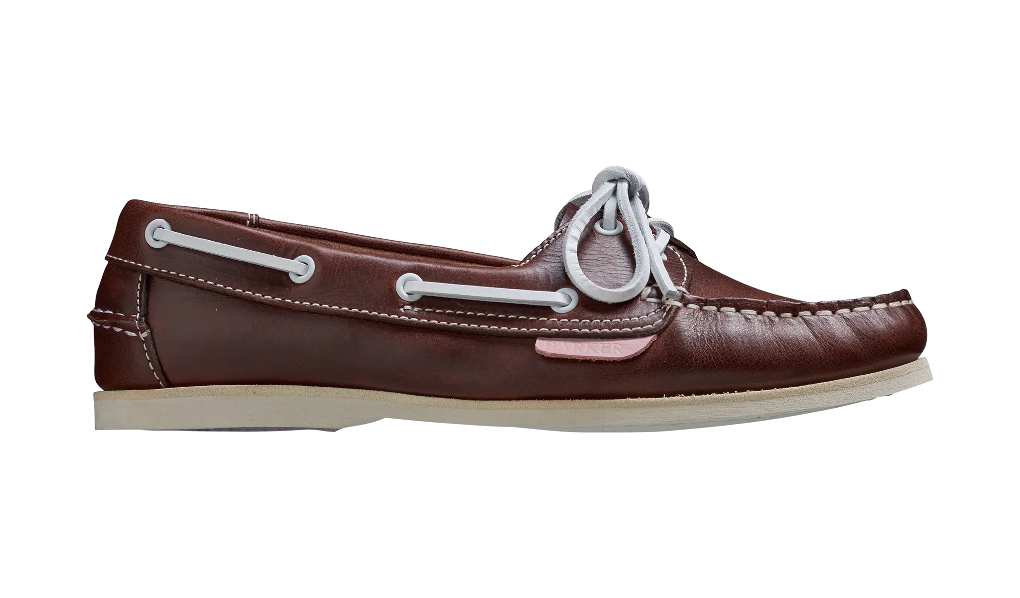 Cleo - Brown Calf Ladies Boat Shoes