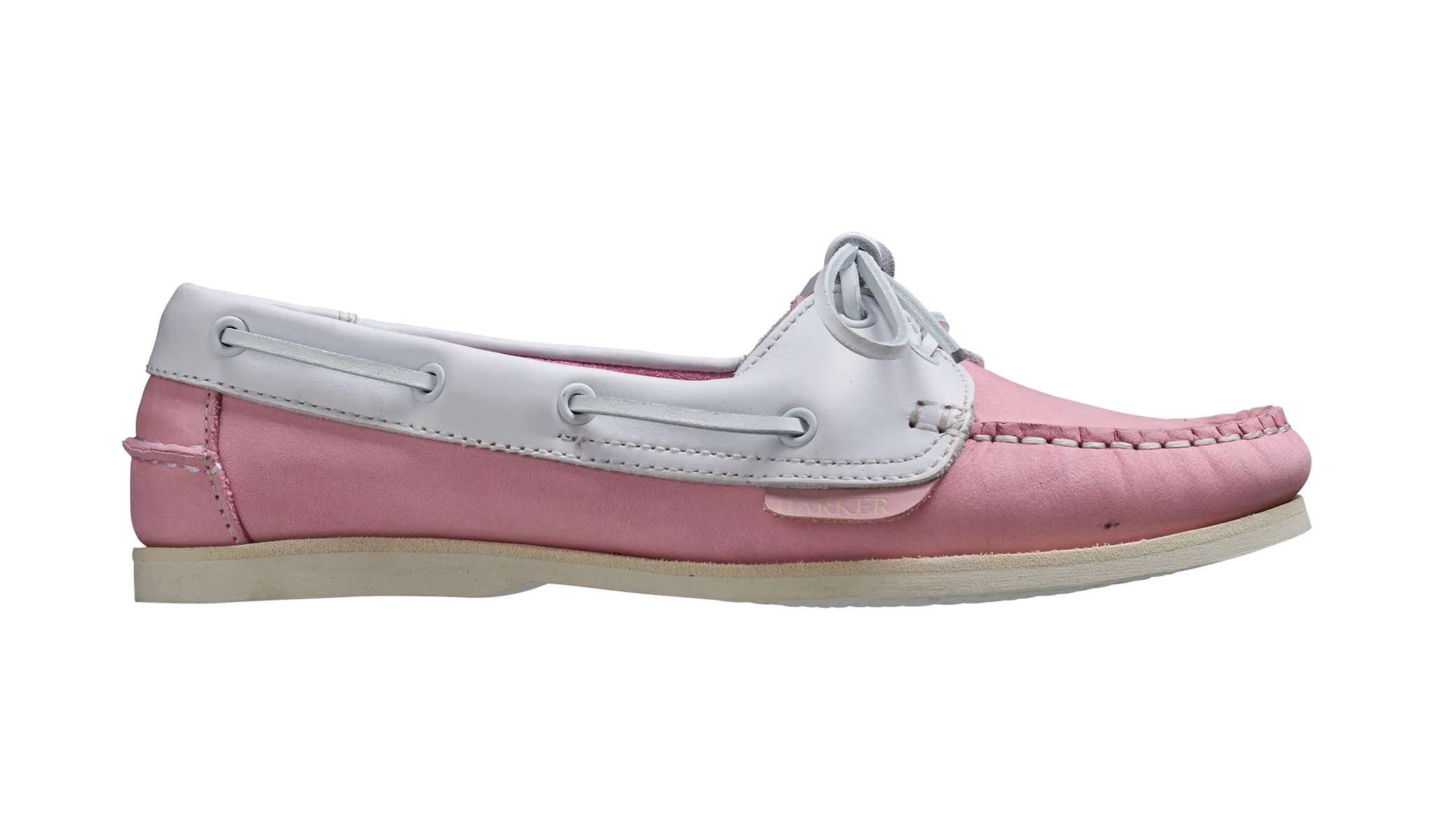 Cleo - Pink Calf Ladies Boat Shoes