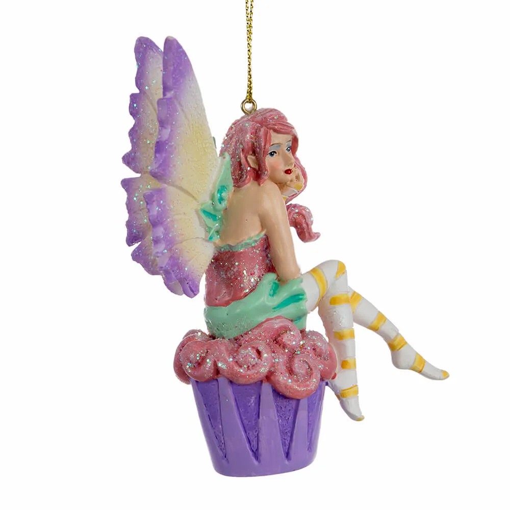 Cupcake Fairy Ornament