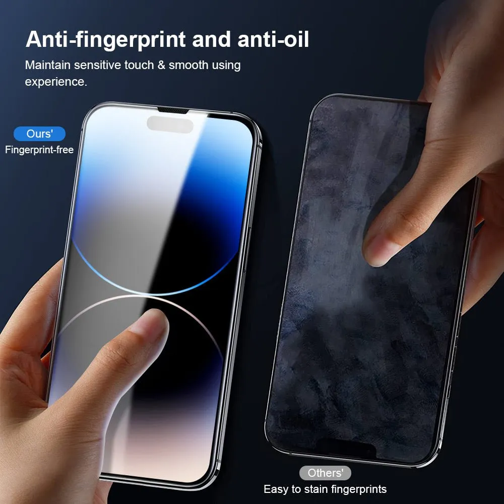 Curved Anti-Static Tempered Glass Screen Protector for iPhone 14