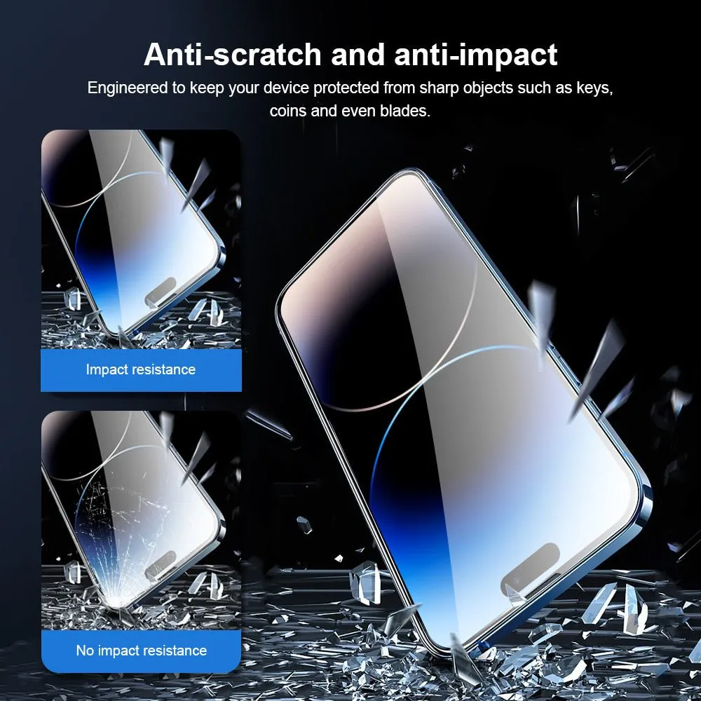 Curved Anti-Static Tempered Glass Screen Protector for iPhone 14