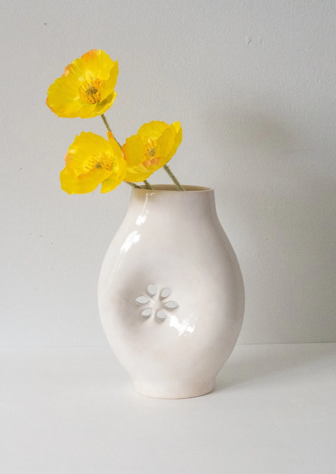 Daisy Ceramic Vase