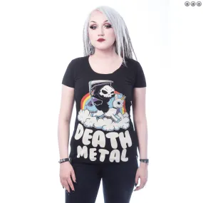 DEATH METAL CLOUDS T - BLACK