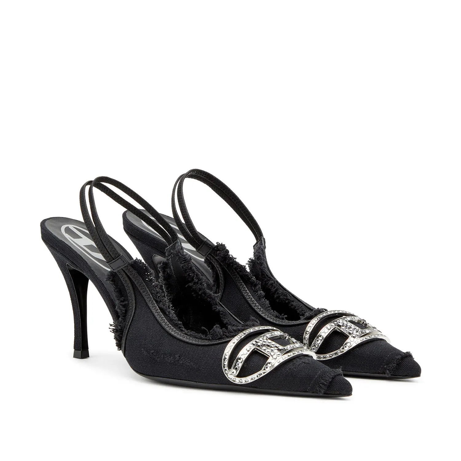 Diesel Women's D-Venus Slingback Shoes in Black