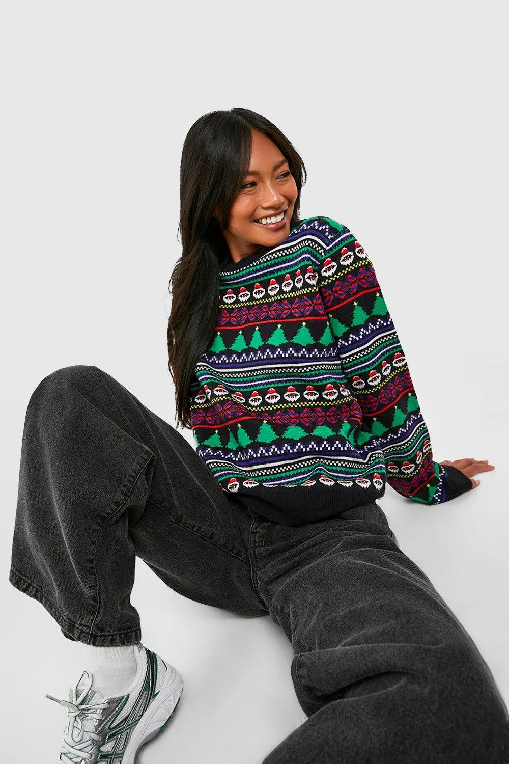 Ditsy Fairisle Christmas Sweater