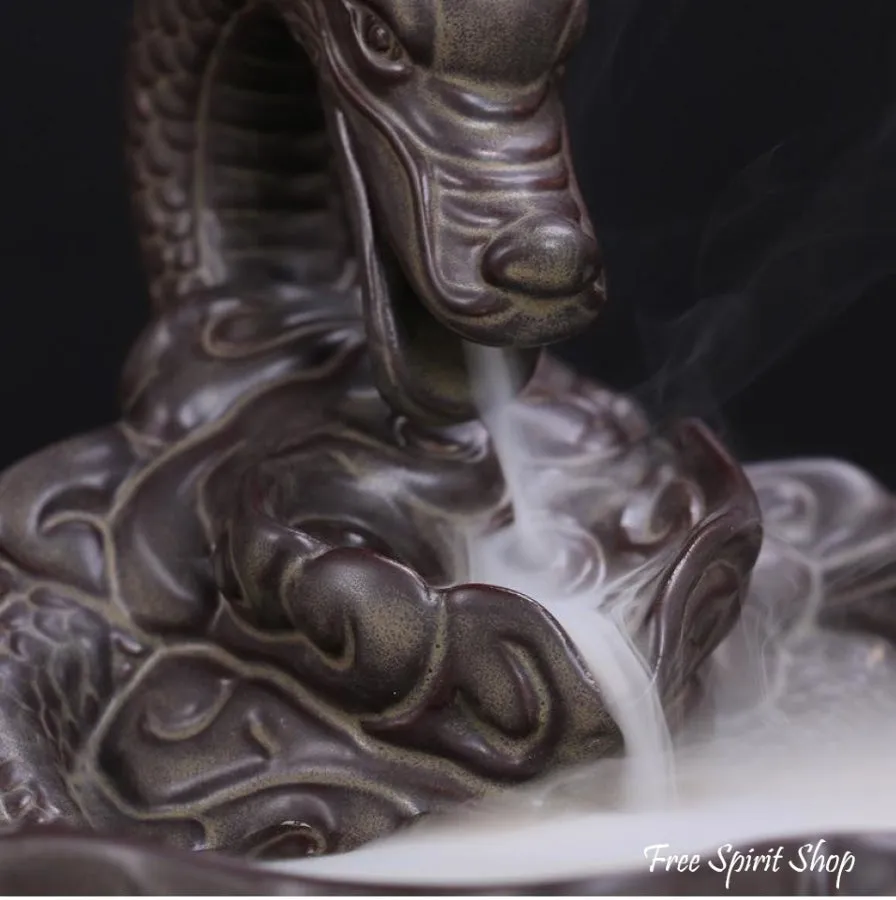 Dragon Ceramic Incense Burner