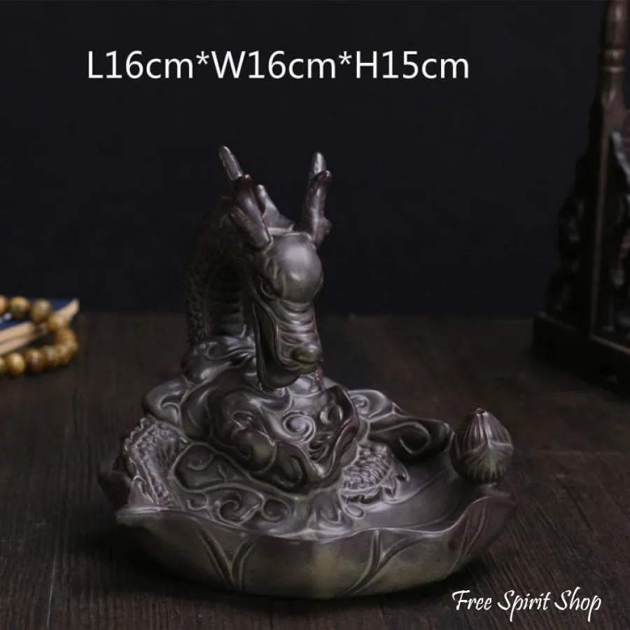 Dragon Ceramic Incense Burner