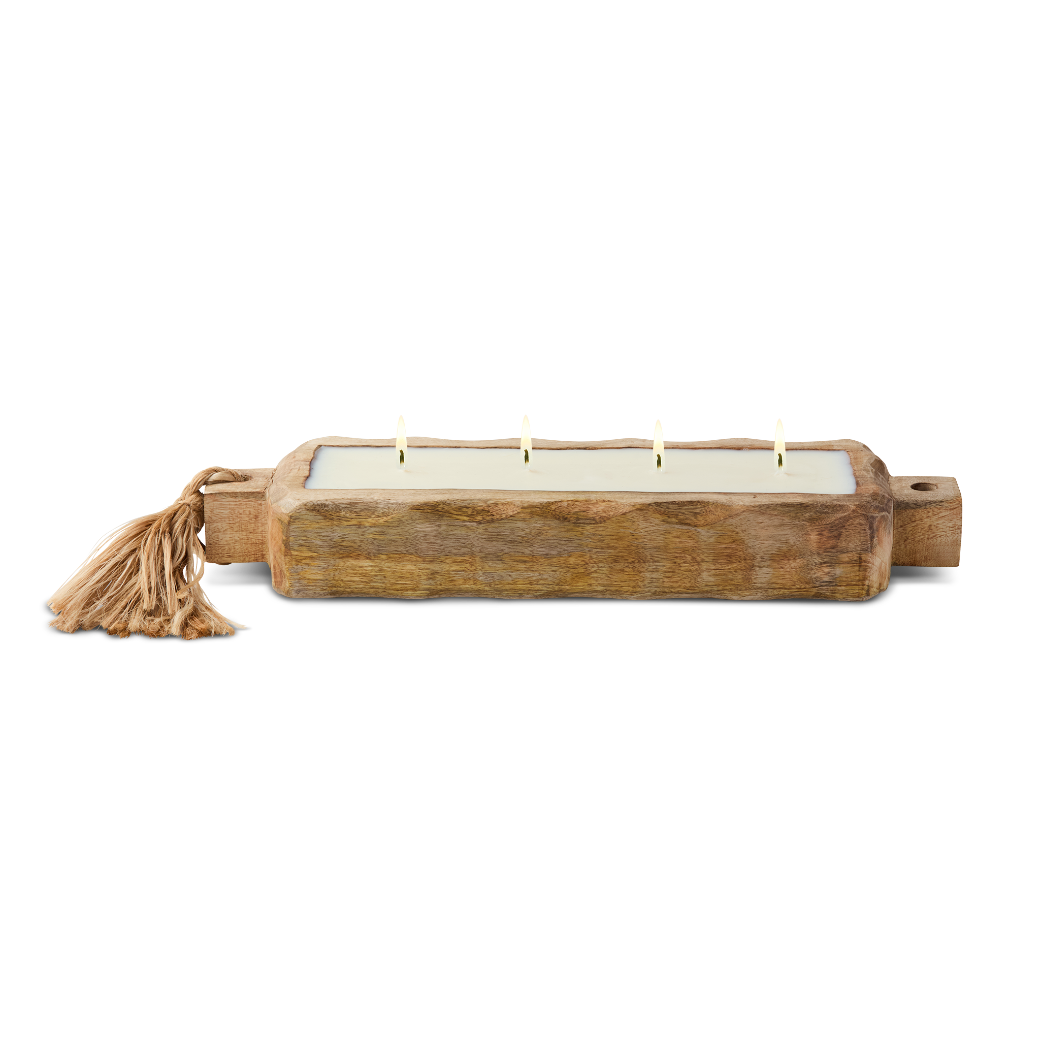 Driftwood Candle Tray 44Oz :: Brown