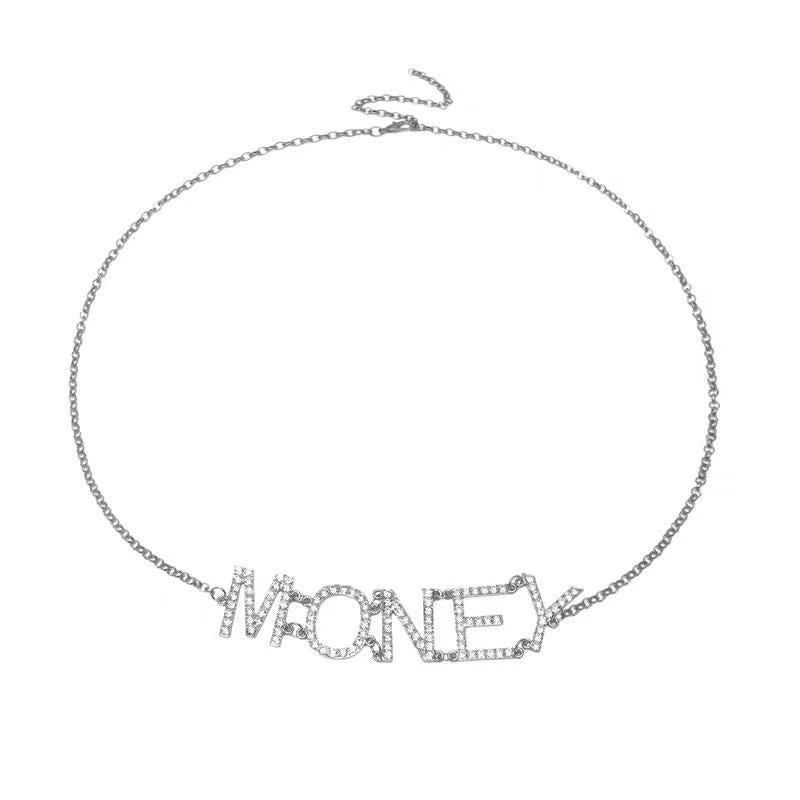 FASHION ''MONEY'' METAL WAIST CHAIN BY18026