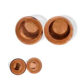 Glass Colorfront Plugs - Sienna