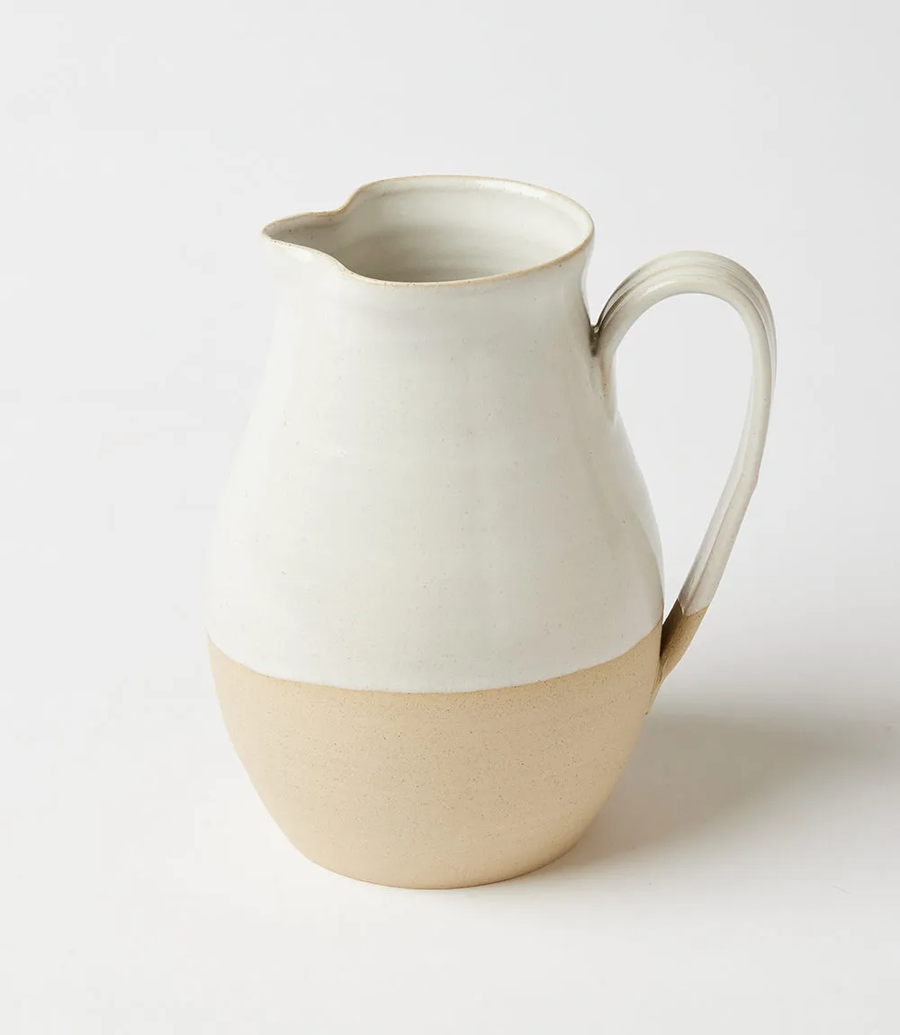 Glazed Ceramic Pitcher