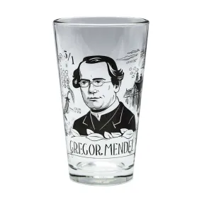 Gregor Mendel Pint Glass