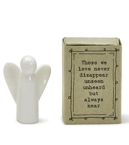 Guardian Angel Keepsake Porcelain in Match Box