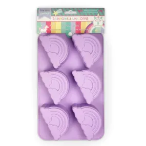 Handstand Kitchen - Rainbows & Unicorns Rainbow Cupcake Mold