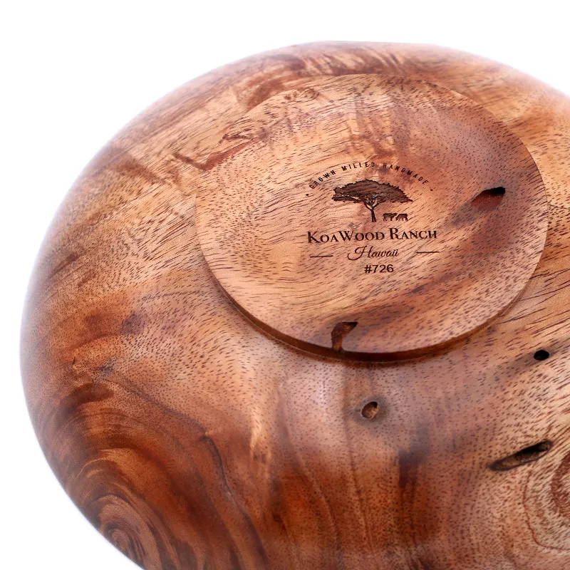 Hawaiian Koa Bowl #726 - Medium