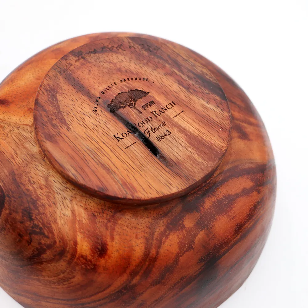 Hawaiian Koa Wood Bowl #843 - Medium