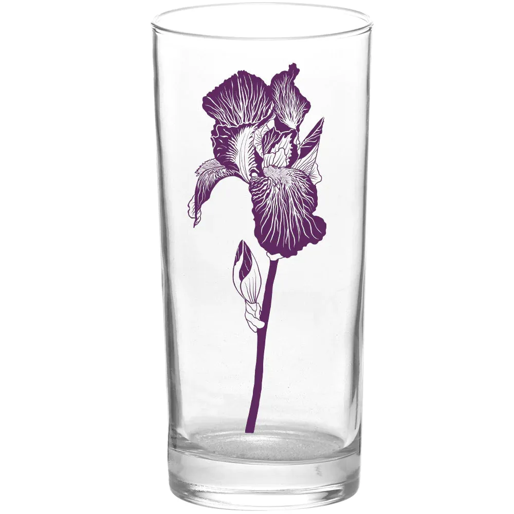 Iris Collins Glass in Purple