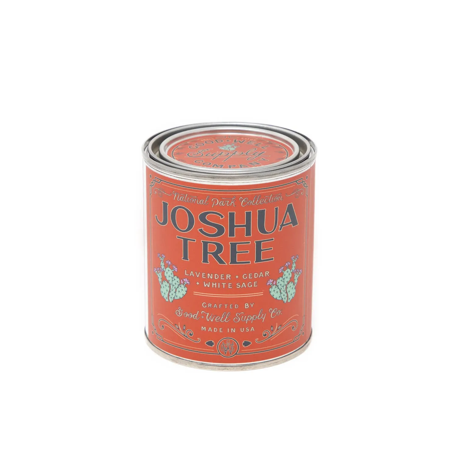 Joshua Tree Wood Wick Soy Candle (8oz)