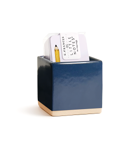 Little Notes Ceramic Holder | Midnight