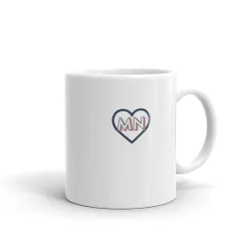 Love Minnesota - Heart MN Coffee Mug