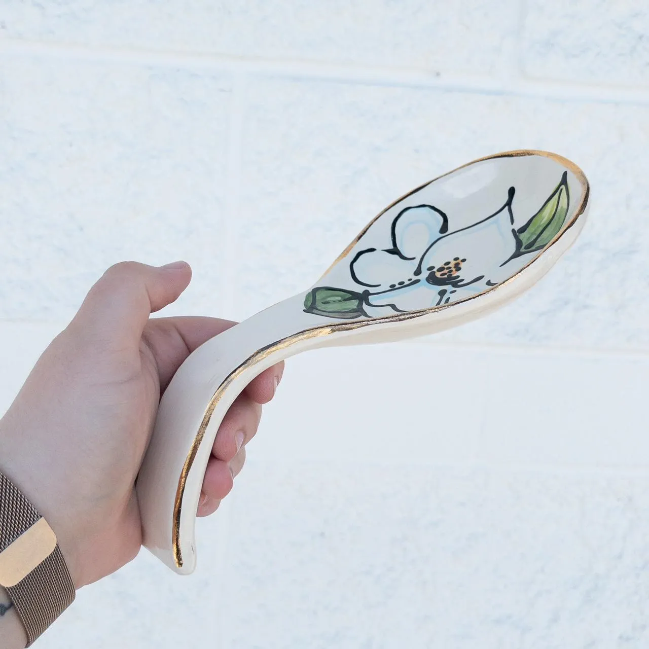 Magnolia Spoon Rest