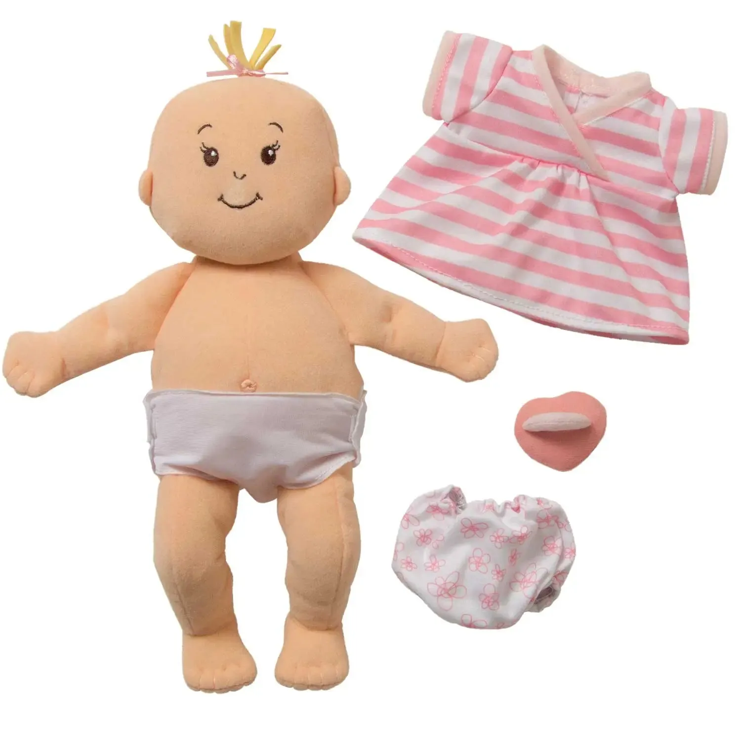 Manhattan Toy- Baby Stella Peach Doll with Blonde Hair