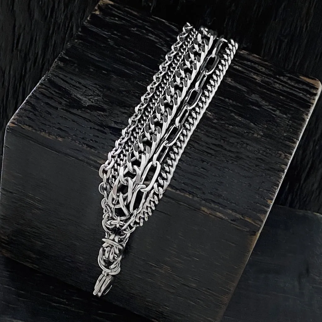 METAL Multi-Chain & Byzantine Bracelet