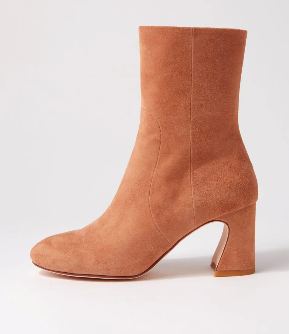 MOLLINI Tahlena Rose Suede Ankle Boots