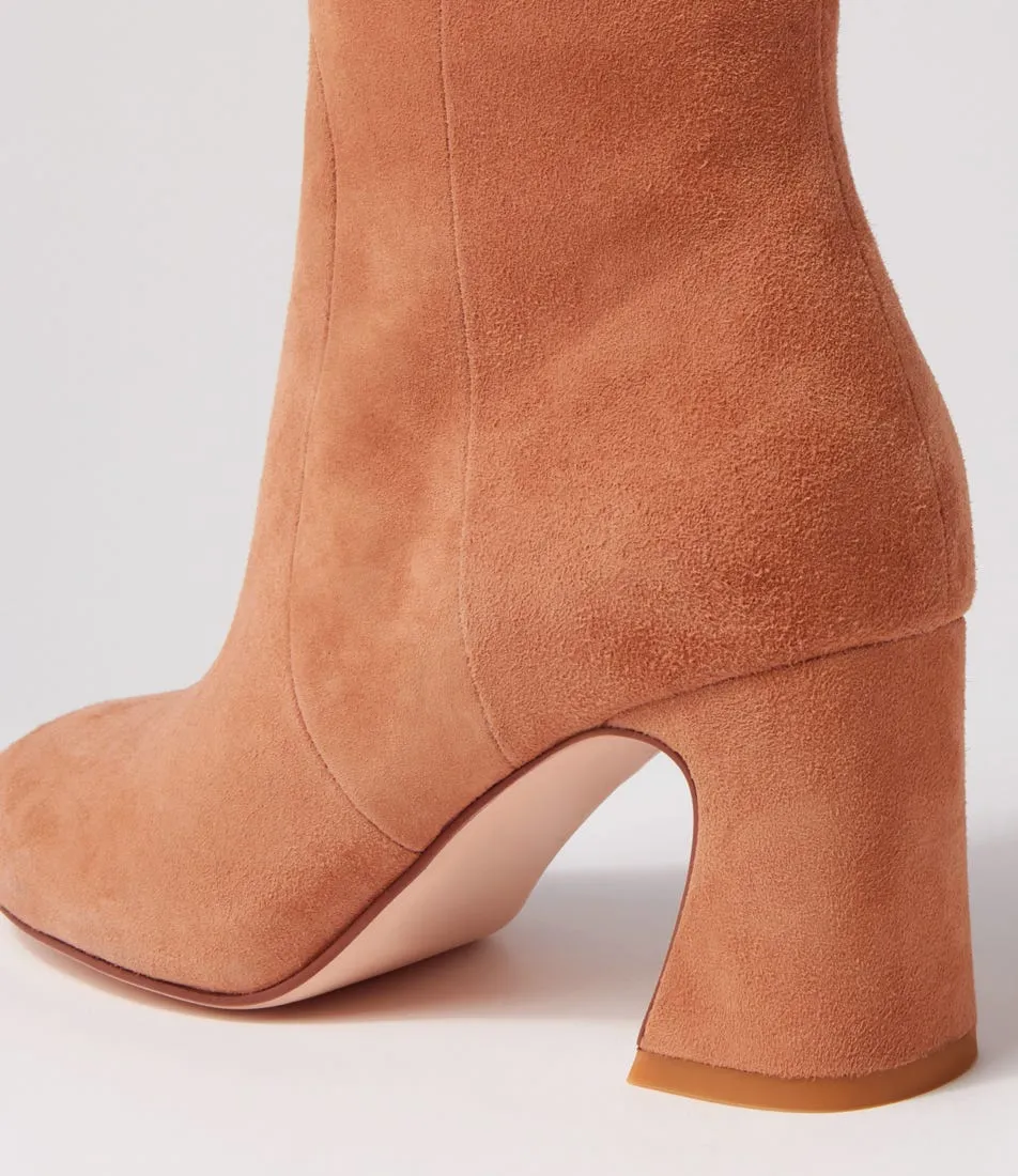 MOLLINI Tahlena Rose Suede Ankle Boots