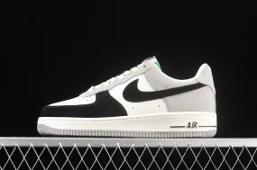 Nike Air Force 1 07 Low Black Light Grey White Shoes DQ2396-026