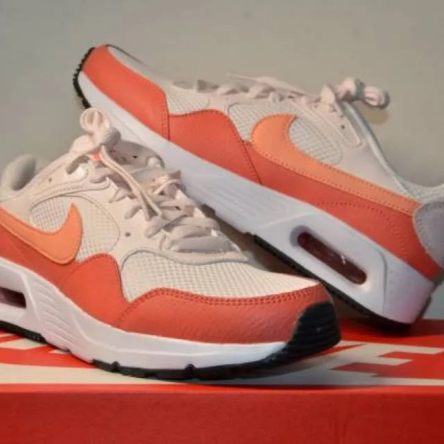 Nike air max sc women's shoes light soft pink/crimson bliss cw4554 600 size 9.5