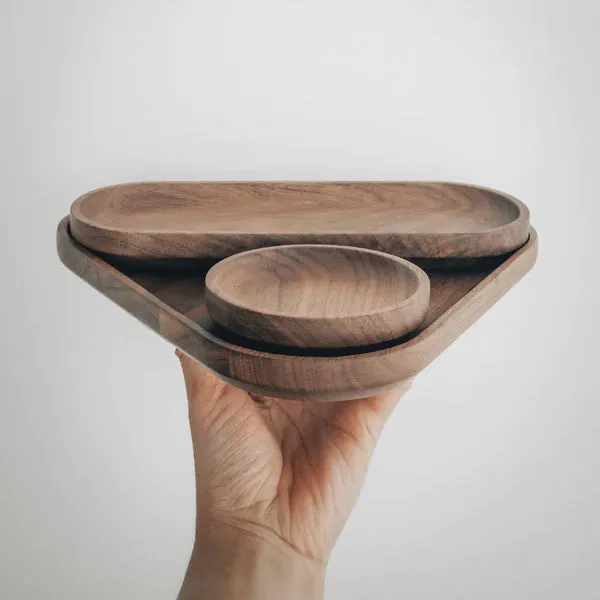 Normcore Walnut Valet Tray Bundle