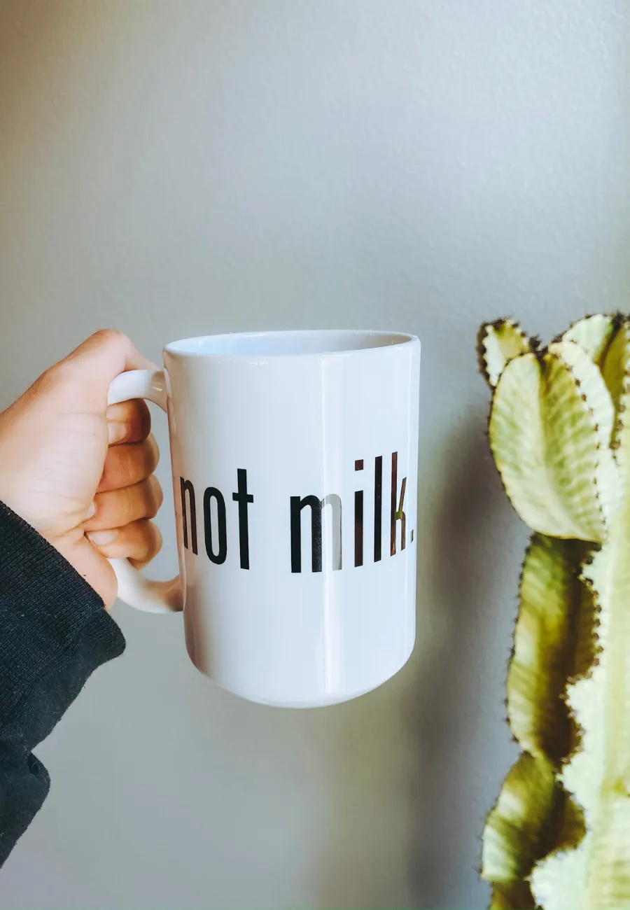 NOT MILK MUG