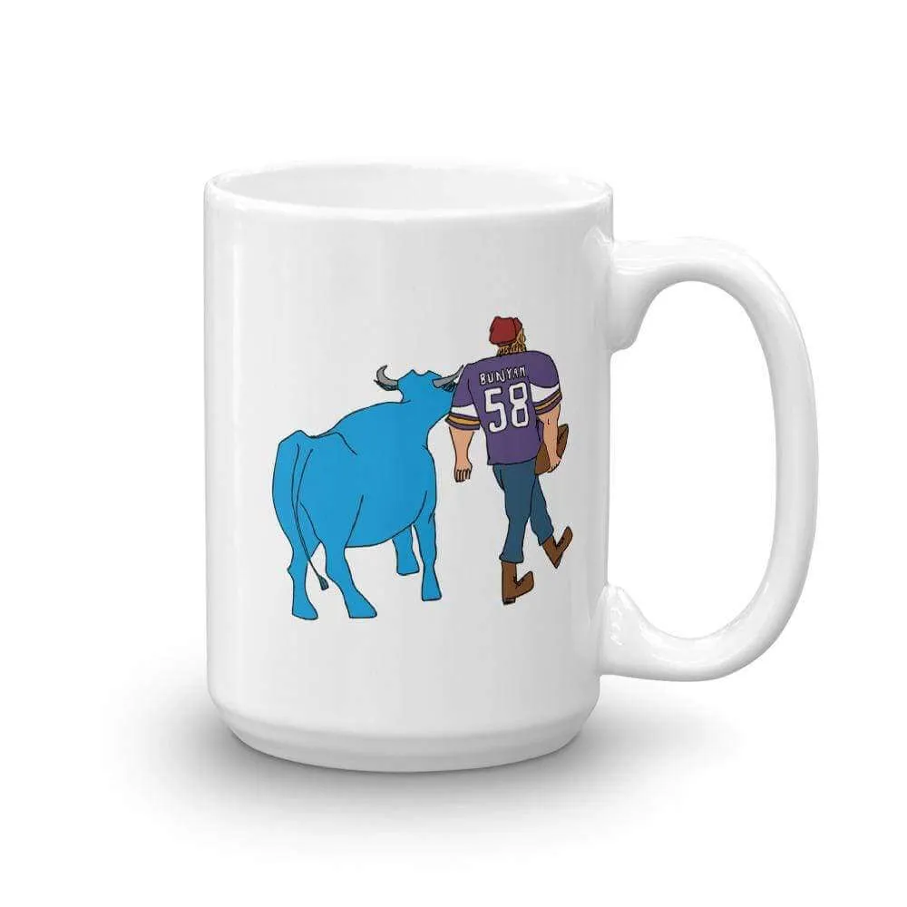 Paul Bunyan/Babe Blue Ox Vikings Fan - Coffee Mug